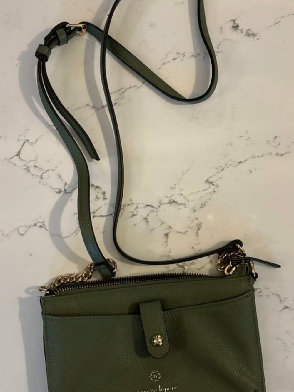 crossbody green wallet purse